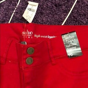 Soho red jeans!!